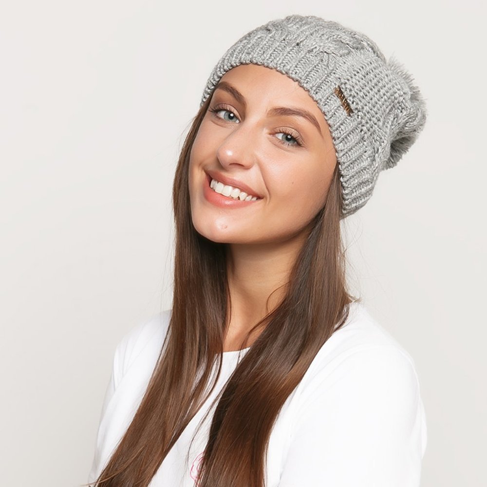 Women's Winter Hat with Pom Pom Denali